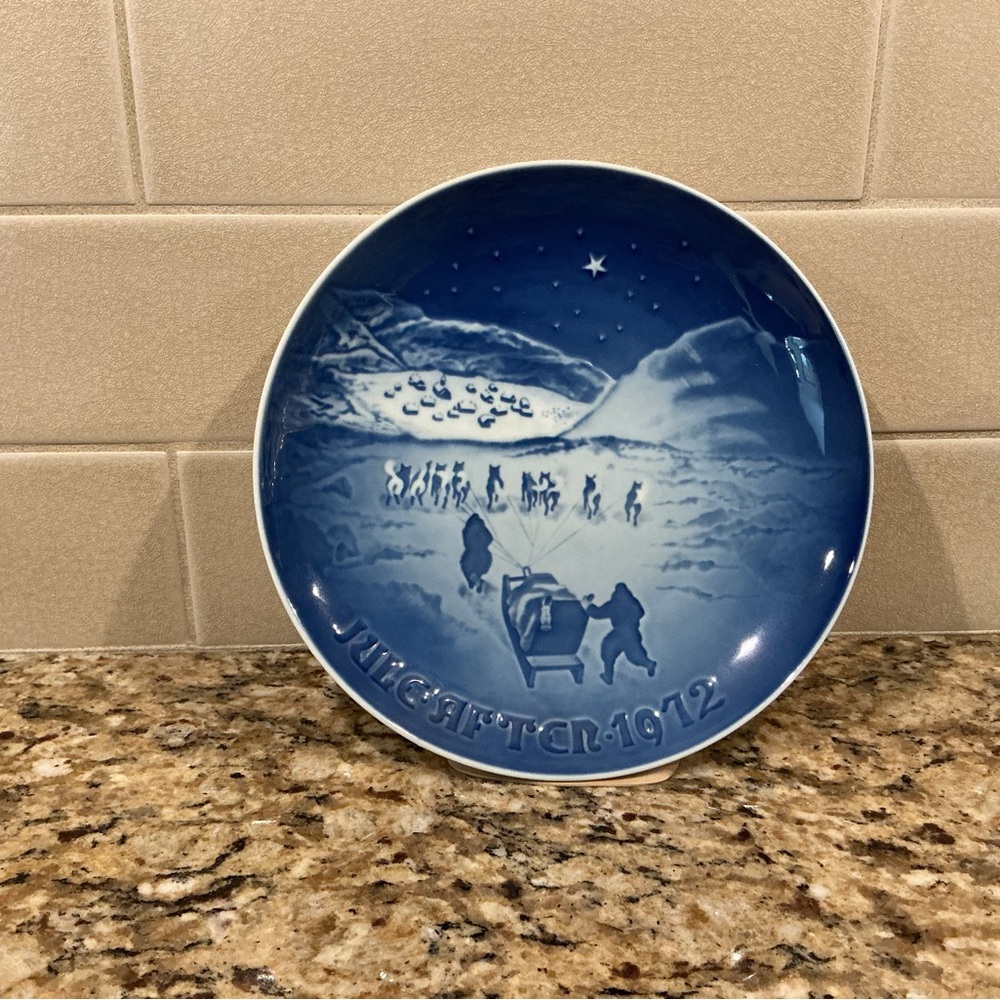 Bing and Grondahl Christmas Plate 1972